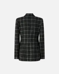 Pinko GINEVRA GIACCA CHECK TINTO FIL FW25