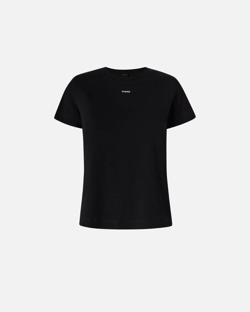 Pinko BASICO T-SHIRT JERSEY LOGO PINKO FW25