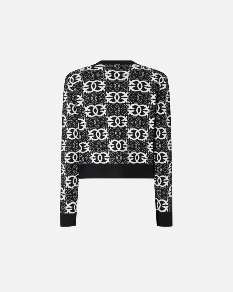 Pinko FOUND SOMEONE CARDIGAN JACQUAR FW25