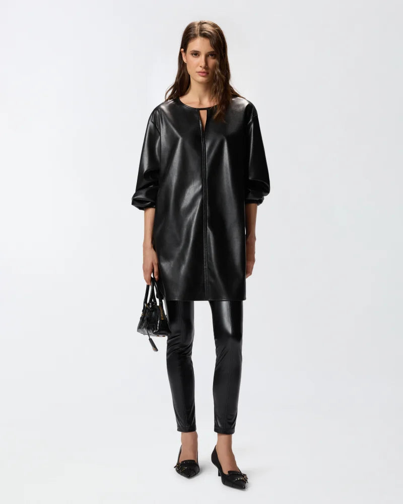 Pinko SFUMATO ABITO TESSUTO SPALMATO FW25