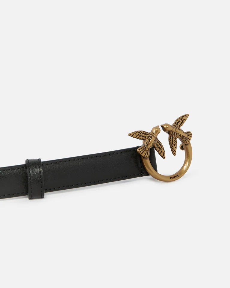 Pinko LOVE BERRY H2 BELT.LOW VITELLO SS26