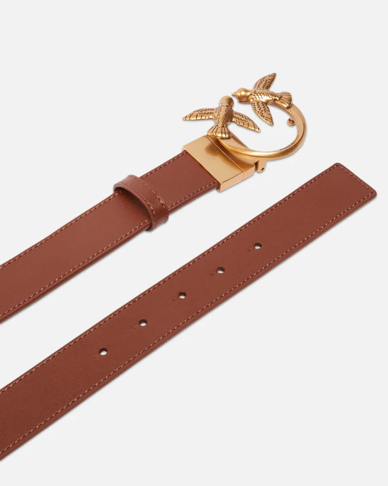 Pinko LOVE BERRY H3 BELT VITELLO SETA MONOGRAM 25