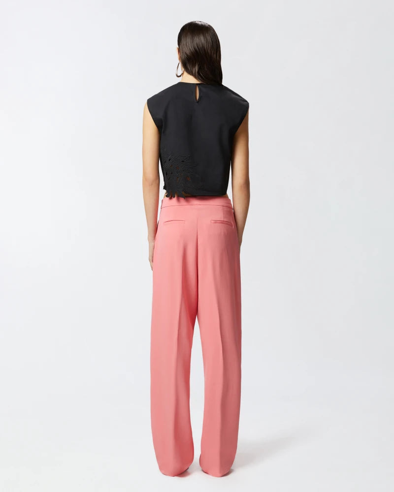Pinko TRUE COLORS TOP POPELINE RICAMO 25