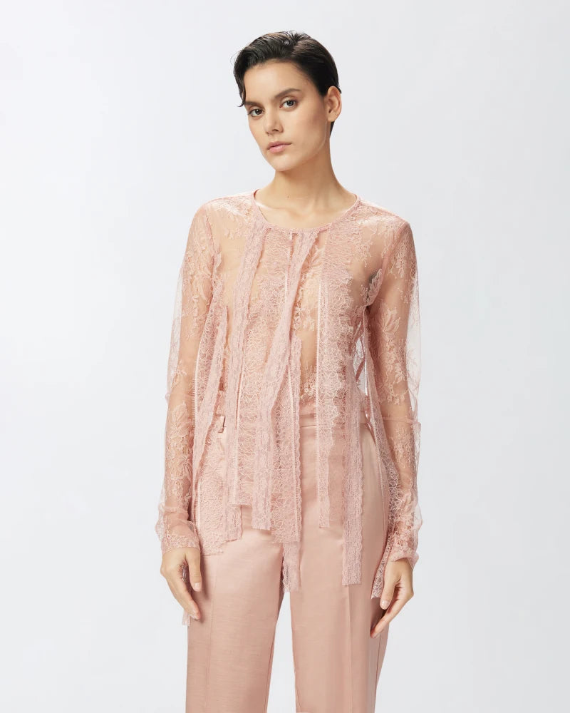 Pinko FRATICELLO MAGLIA PIZZO STRETCH 25