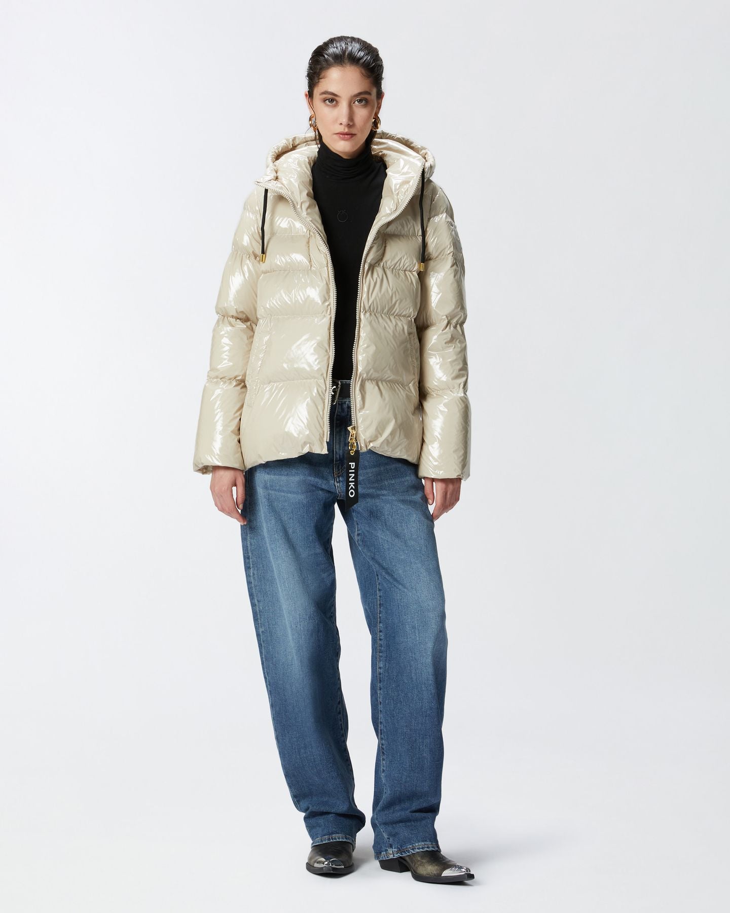 Pinko ELEODORO CABAN CRYSTAL NYLON C 24.25