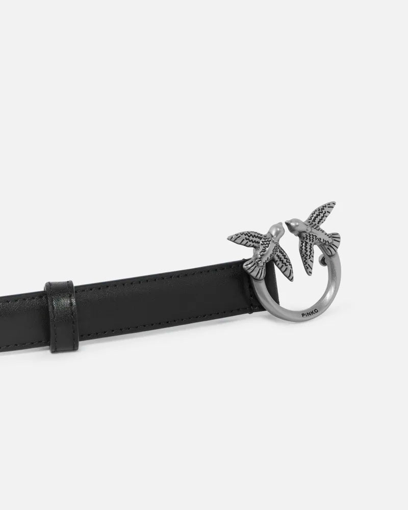 Pinko LOVE BERRY H2 BELT VITELLO SETA 25