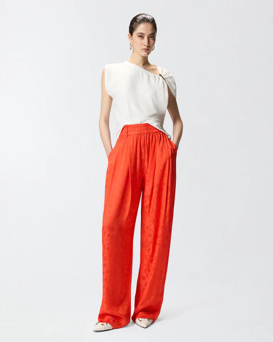 Pinko MELODY T-SHIRT AUS STRETCH-BAUMWOLLE SS26