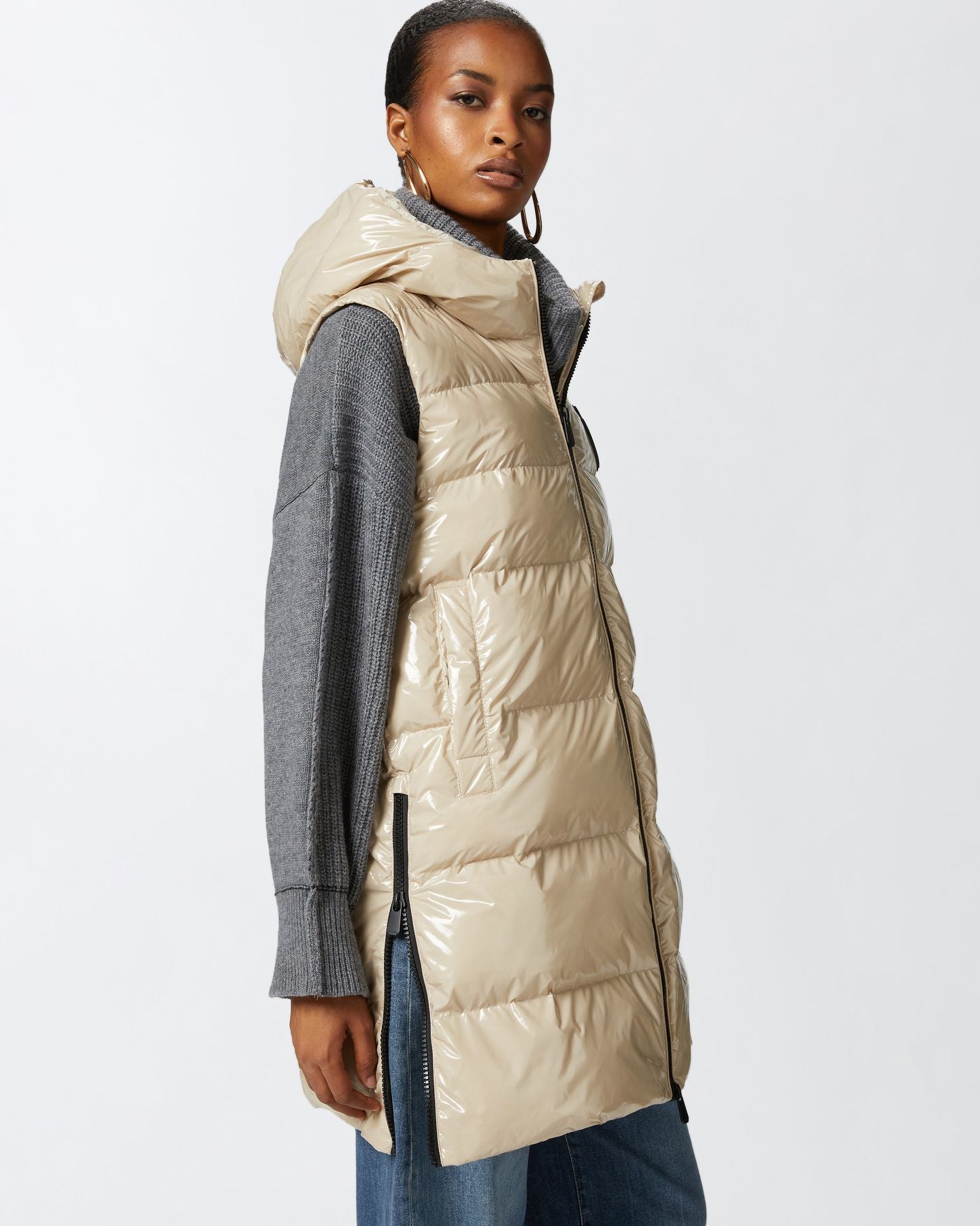 Pinko GRAFFETTA GILET CRYSTAL NYLON 24.25