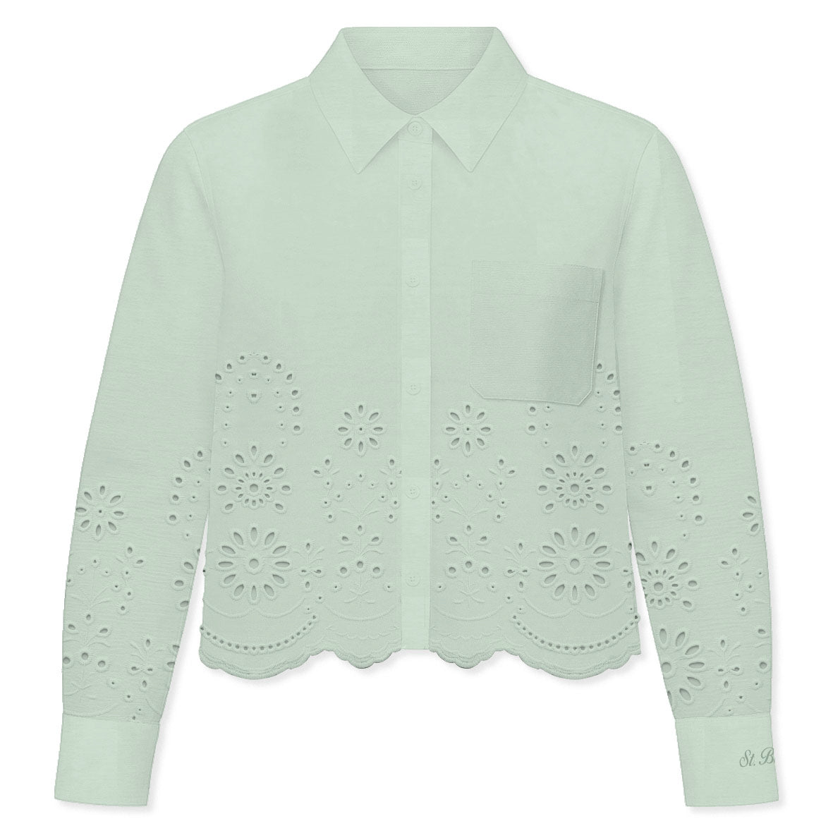 MC2 SAINT BARTH Blusa cropped ONE0001-00474L