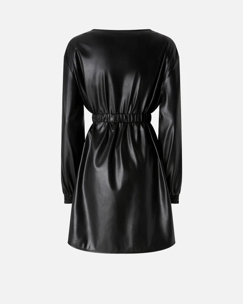Pinko SFUMATO ABITO TESSUTO SPALMATO FW25