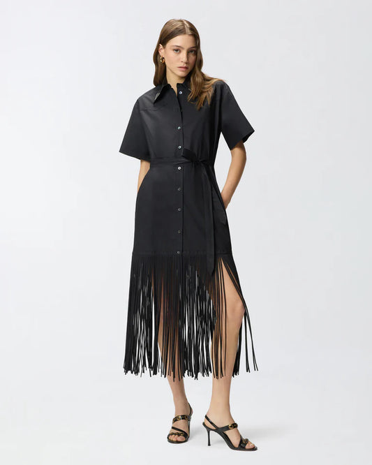 PINKO AVIGLIANO ABITO POPELINE SS26