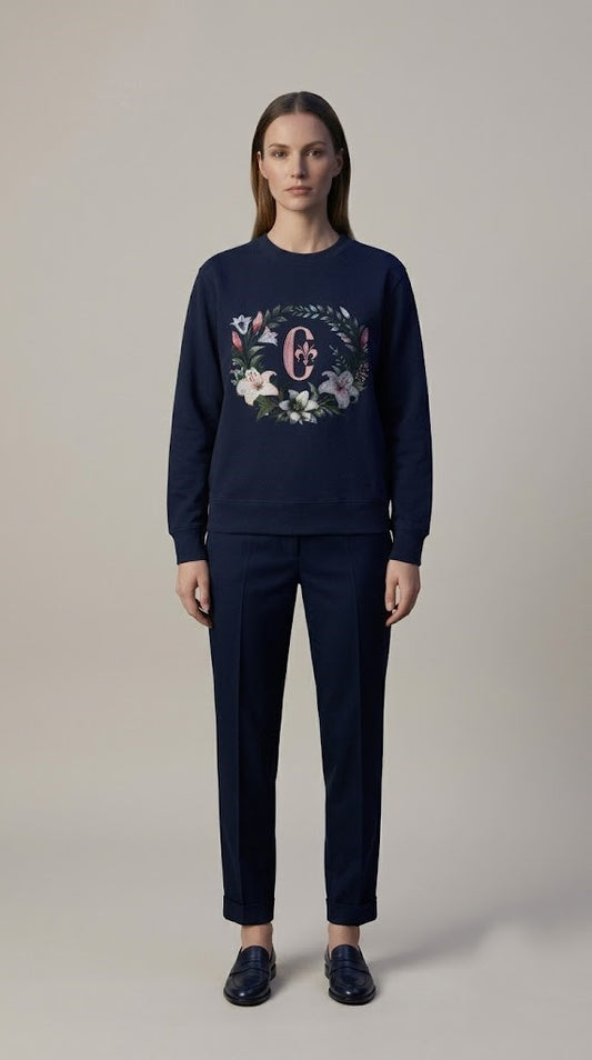 CONTE OF FLORENCE MAGLIA GIROCOLLO 6554D004B002