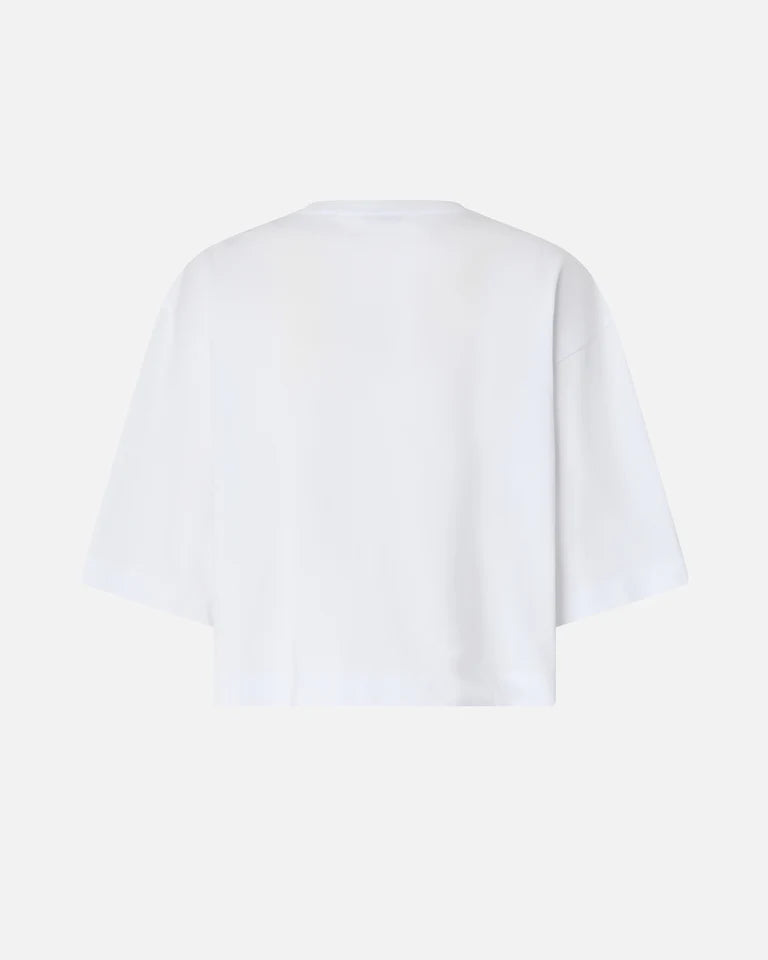 Pinko BORGHETTO T-SHIRT JERSEY LOGO SS26