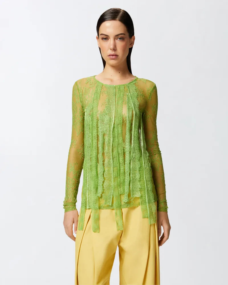 Pinko FRATICELLO MAGLIA PIZZO STRETCH 25