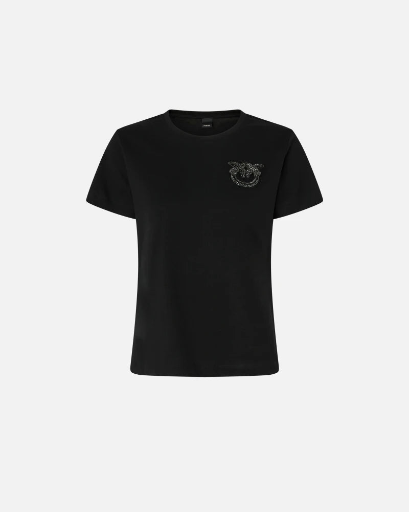 Pinko NAMBRONE T-SHIRT JERSEY RICAMO FW25