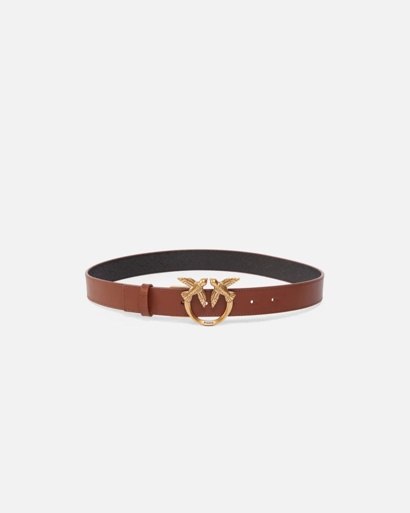 Pinko LOVE BERRY H3 BELT VITELLO SETA MONOGRAM 25