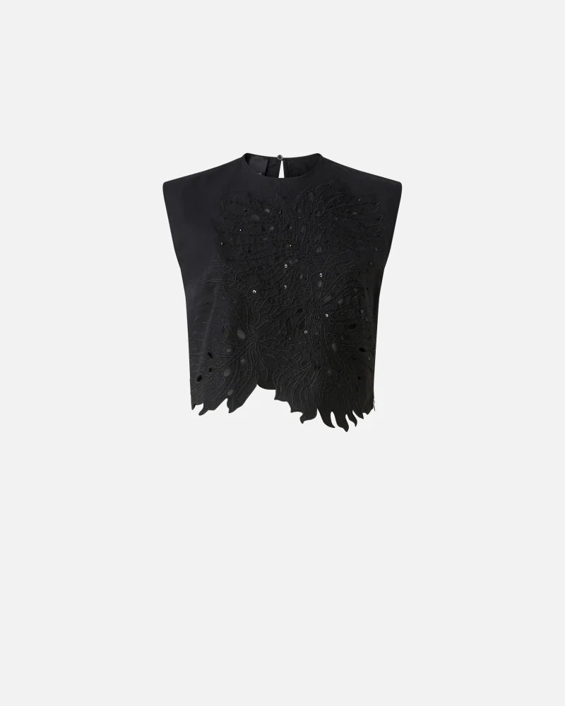 Pinko TRUE COLORS TOP POPELINE RICAMO 25