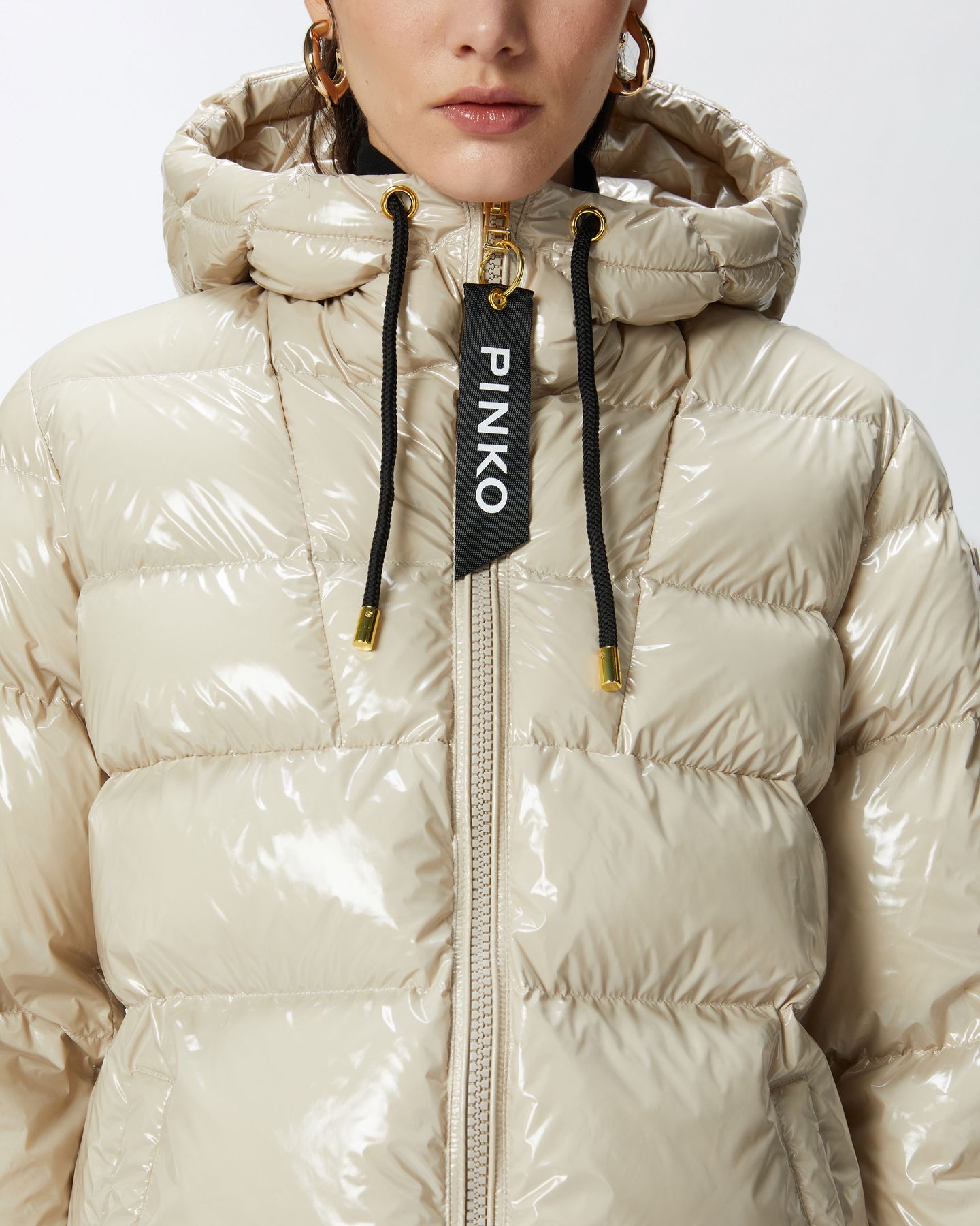 Pinko ELEODORO CABAN CRYSTAL NYLON C 24.25