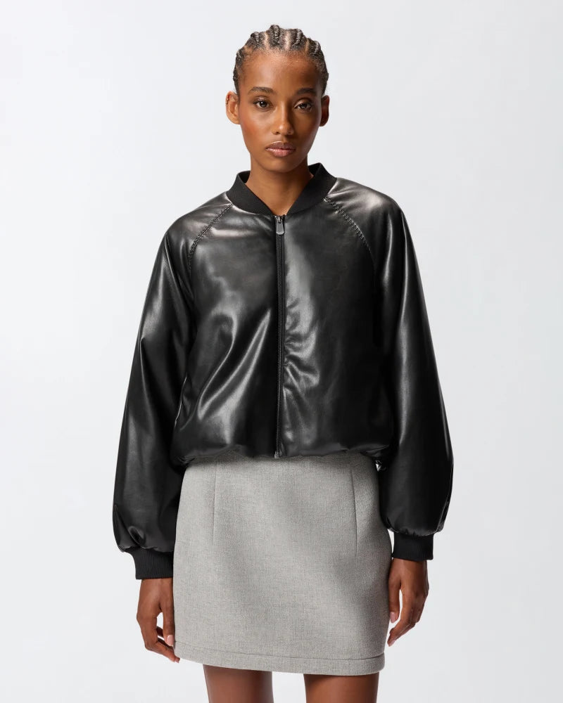 Pinko BRODO BOMBER TESSUTO SPALMATO FW25