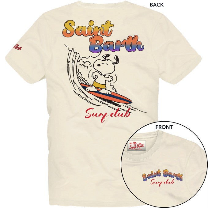 MC2 SAINT BARTH T-shirt con stampa frontale e posteriore PRL0002-02739L