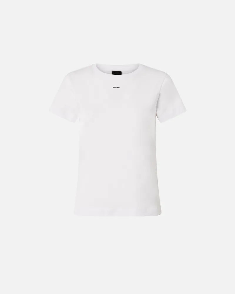 Pinko BASICO T-SHIRT JERSEY LOGO PINKO FW25