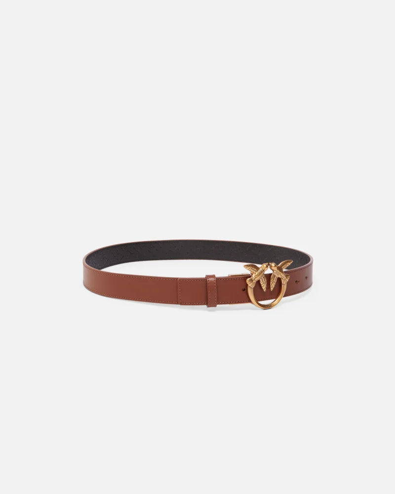 Pinko LOVE BERRY H3 BELT VITELLO SETA MONOGRAM 25