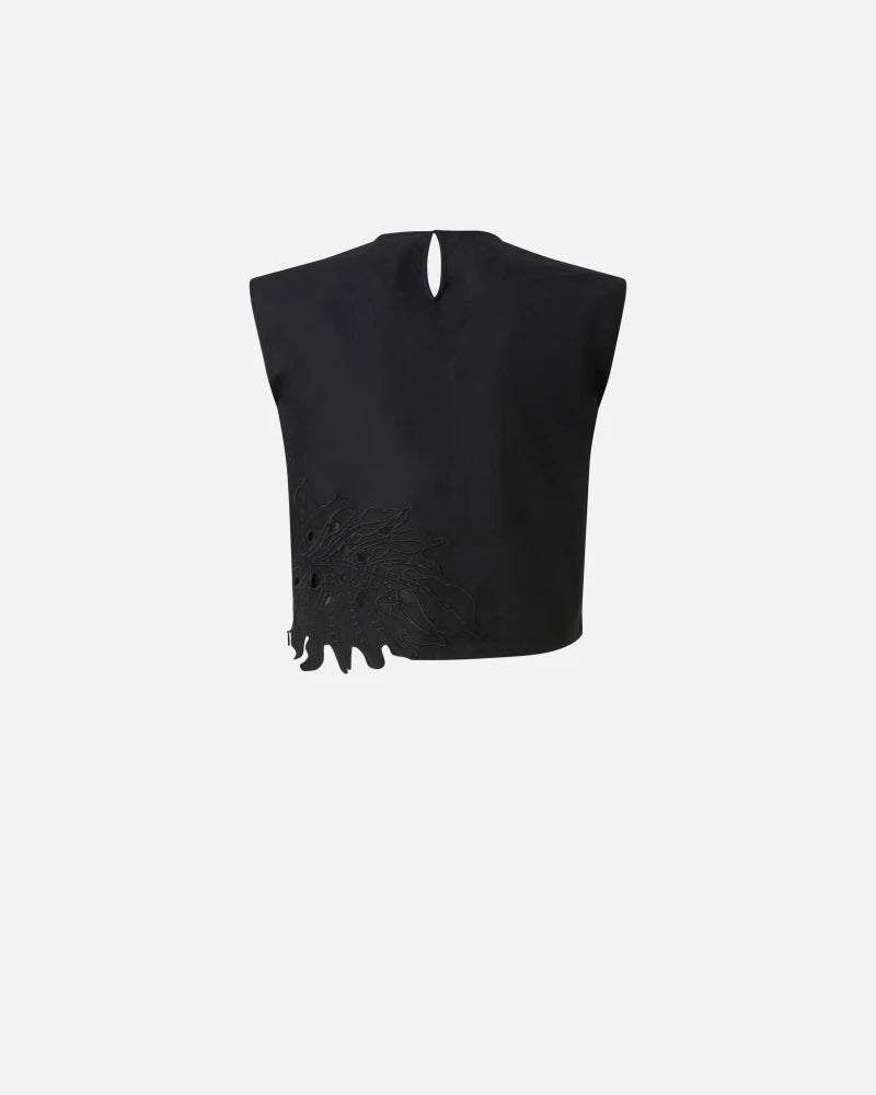 Pinko TRUE COLORS TOP POPELINE RICAMO 25