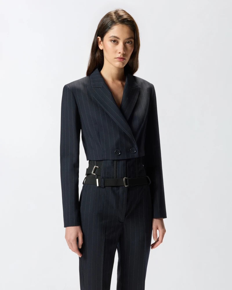 Pinko SCAMORZA GIACCA GESSATO FW25