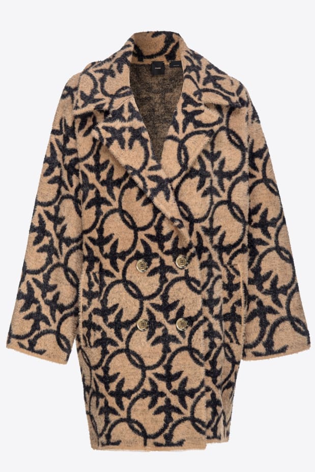 Pinko TORO CAPPOTTO SIMILPELLICCIA