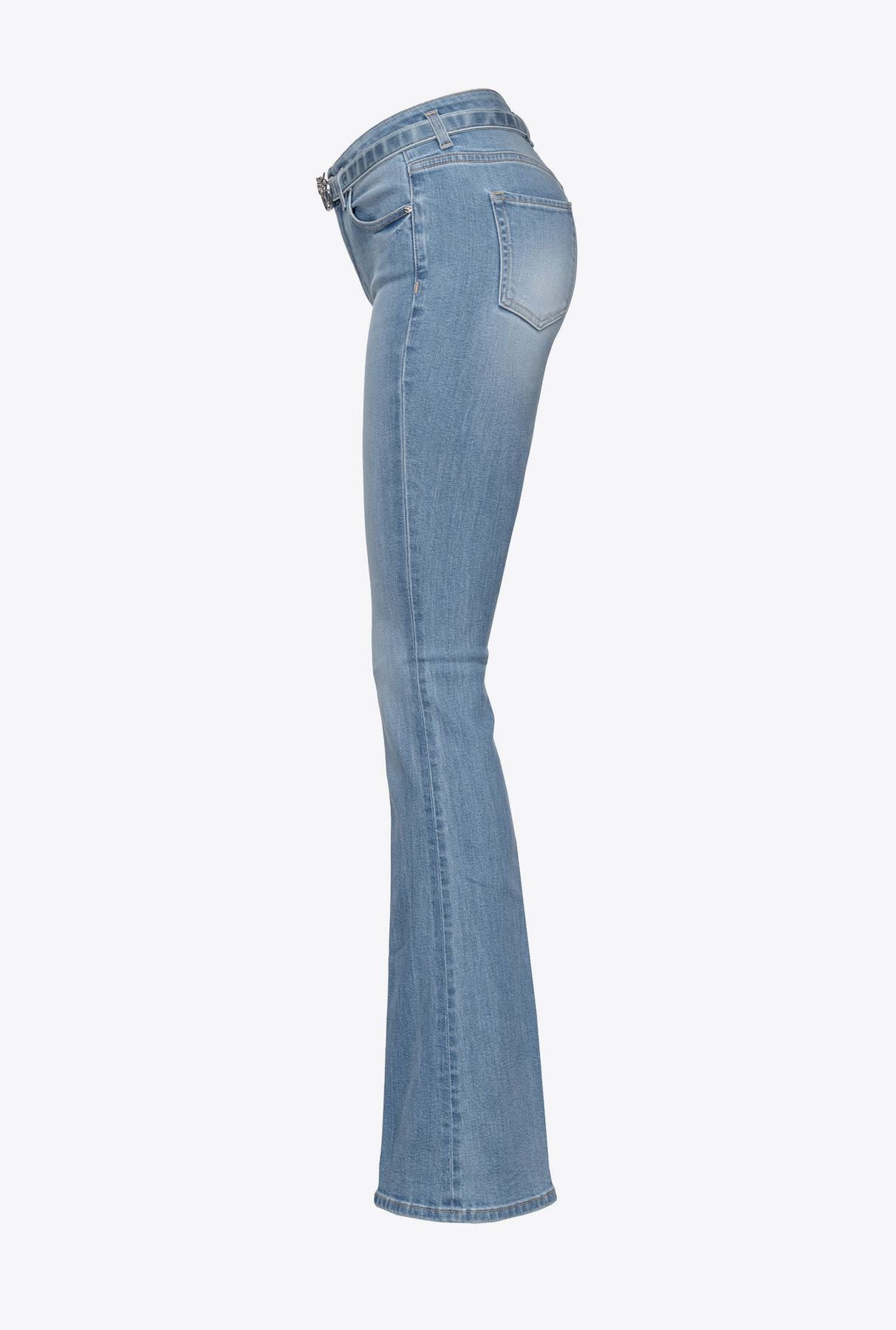 Pinko FLORA FLARE DENIM BLUE STRETCH