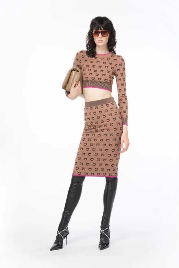 Pinko FURETTO MAGLIA TUBICO LOGO
