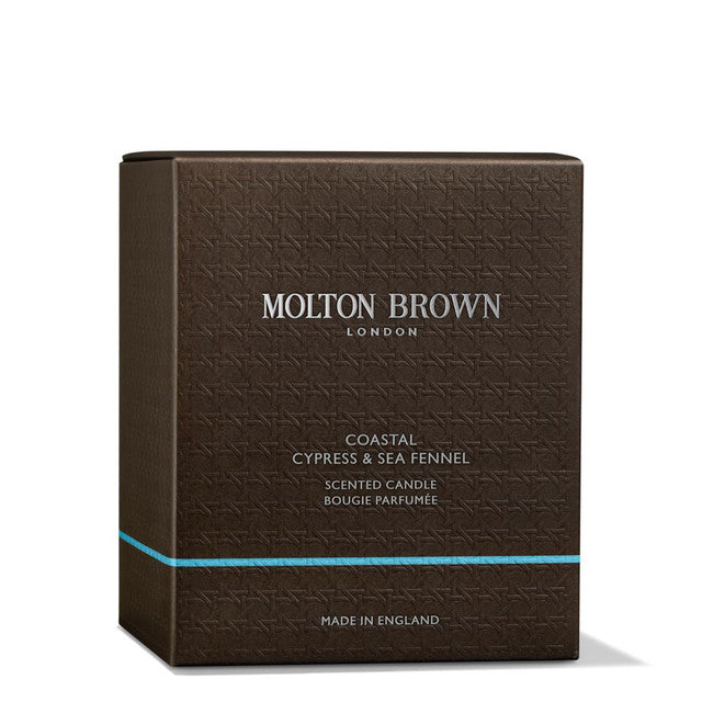 MOLTON BROWN candela 1 stoppino COASTAL CYPRESS & SEA FENNEL candela