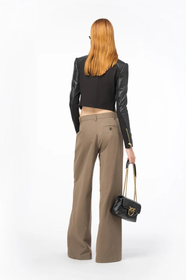 Pinko BATMAN BIKER PELLE BIMATERIALE