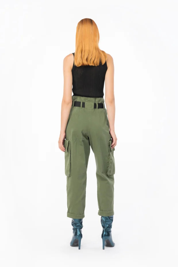 Pinko RONFARE PANTALONE GABARDINA