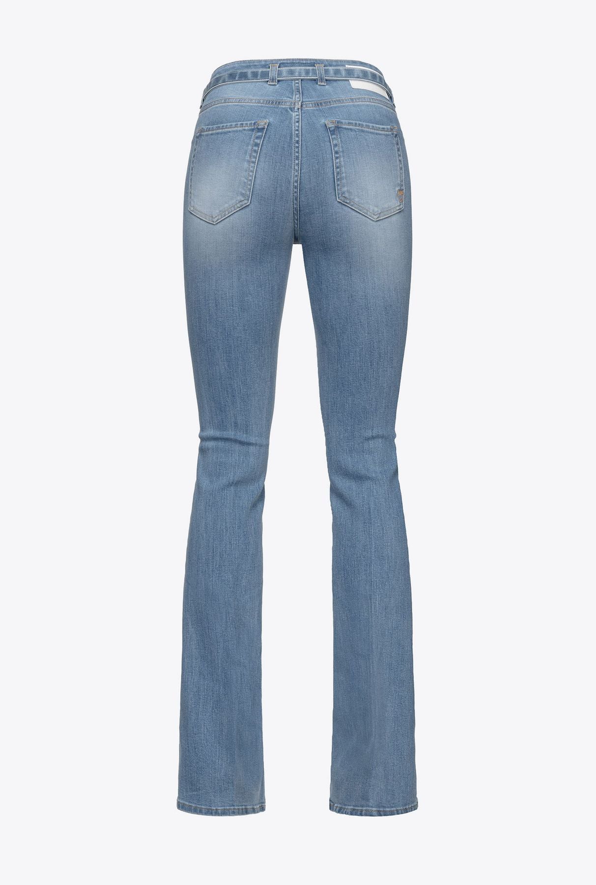 Pinko FLORA FLARE DENIM BLUE STRETCH
