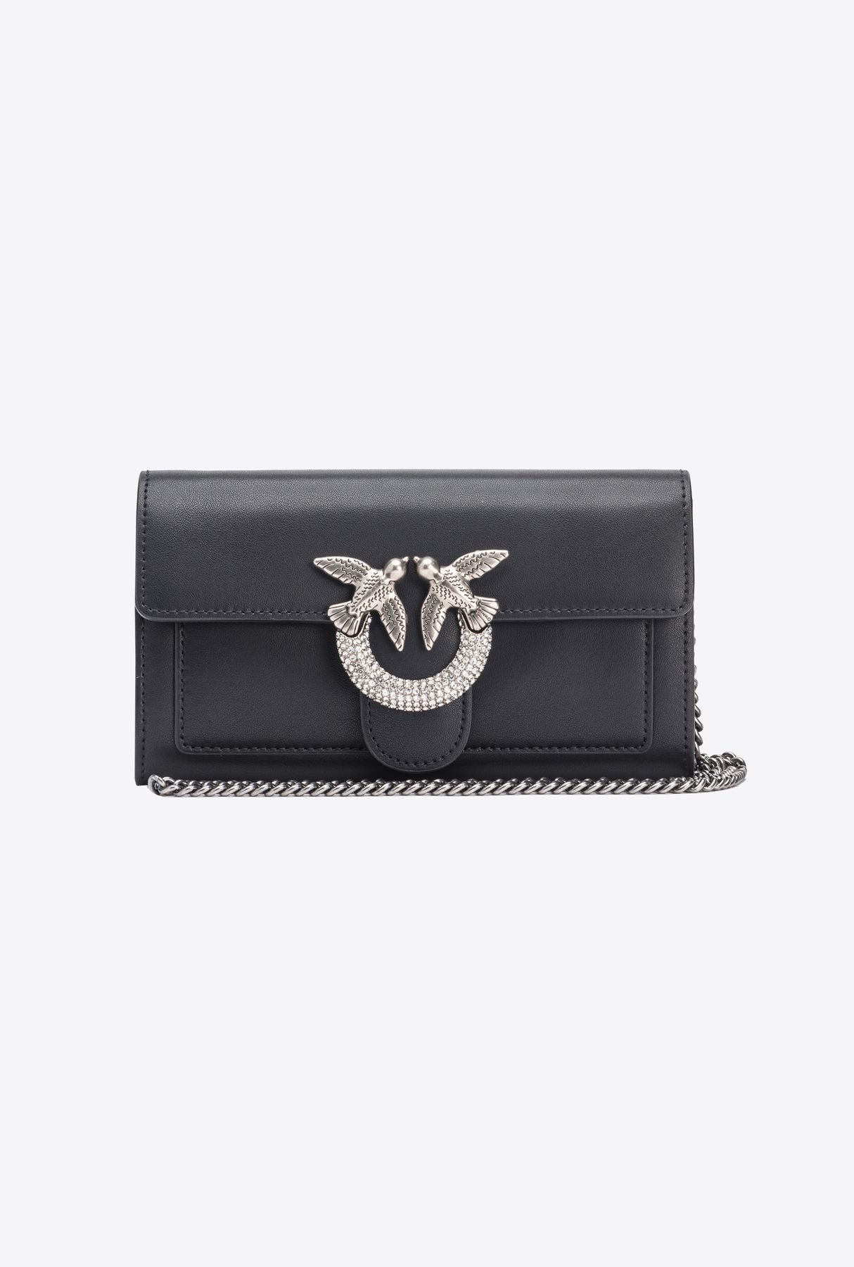 Pinko LOVE ONE WALLET C VITELLO SETA LOVE ONE WALLET C VITELLO SETA JEWEL BUCK