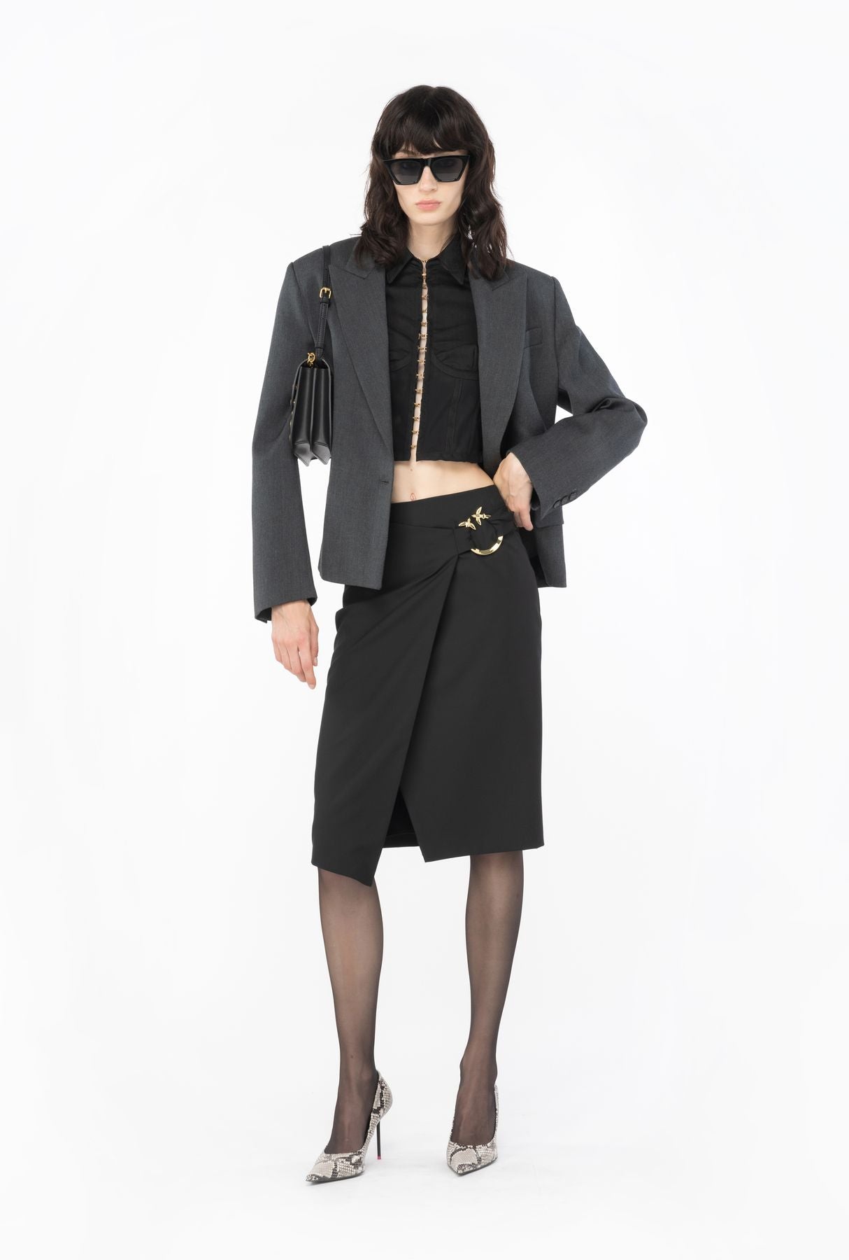 Pinko FANTASIA GONNA POLY VISCOSA