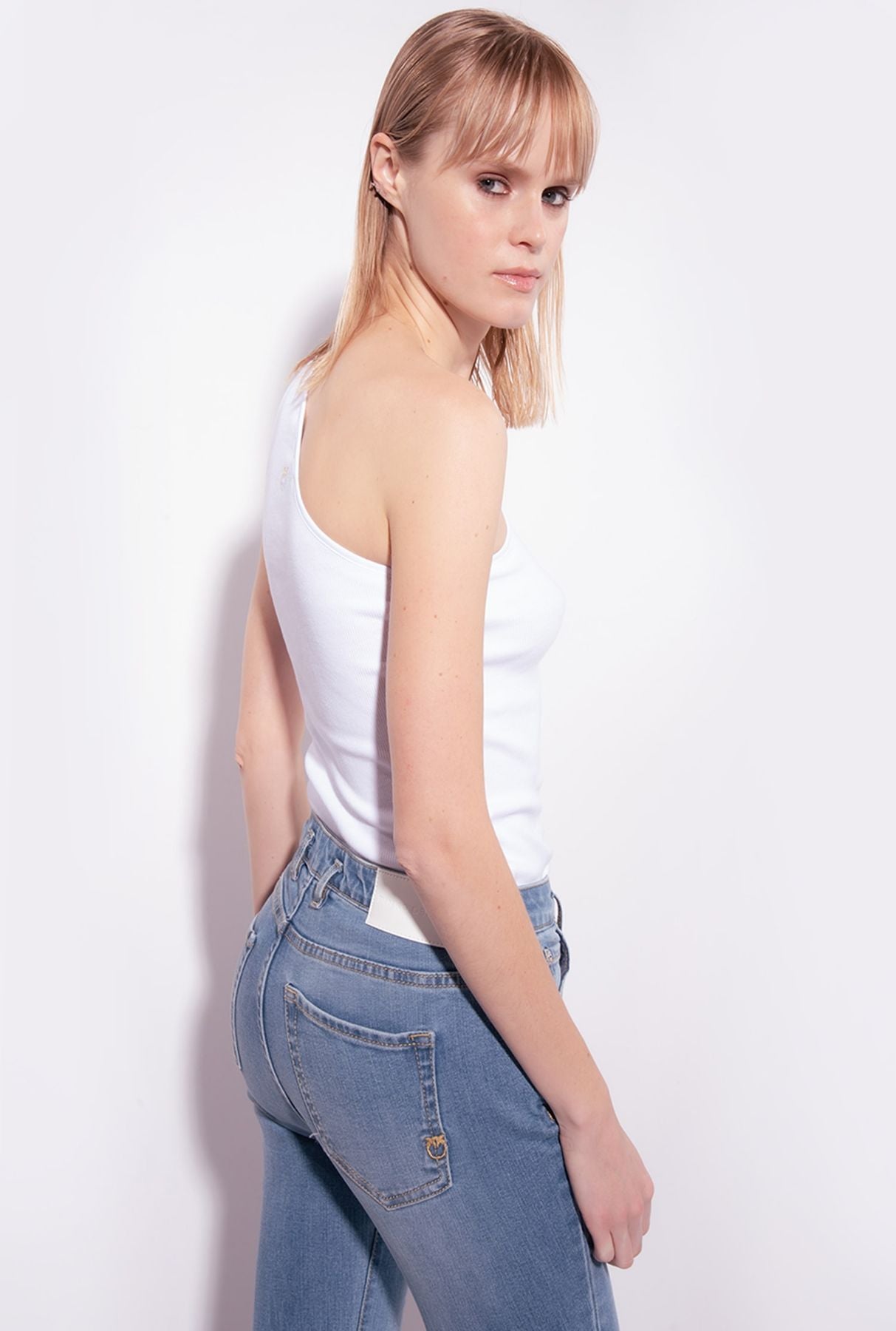 Pinko FLORA FLARE DENIM BLUE STRETCH
