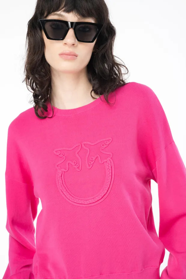 Pinko ACCIUGA MAGLIA RASATO
