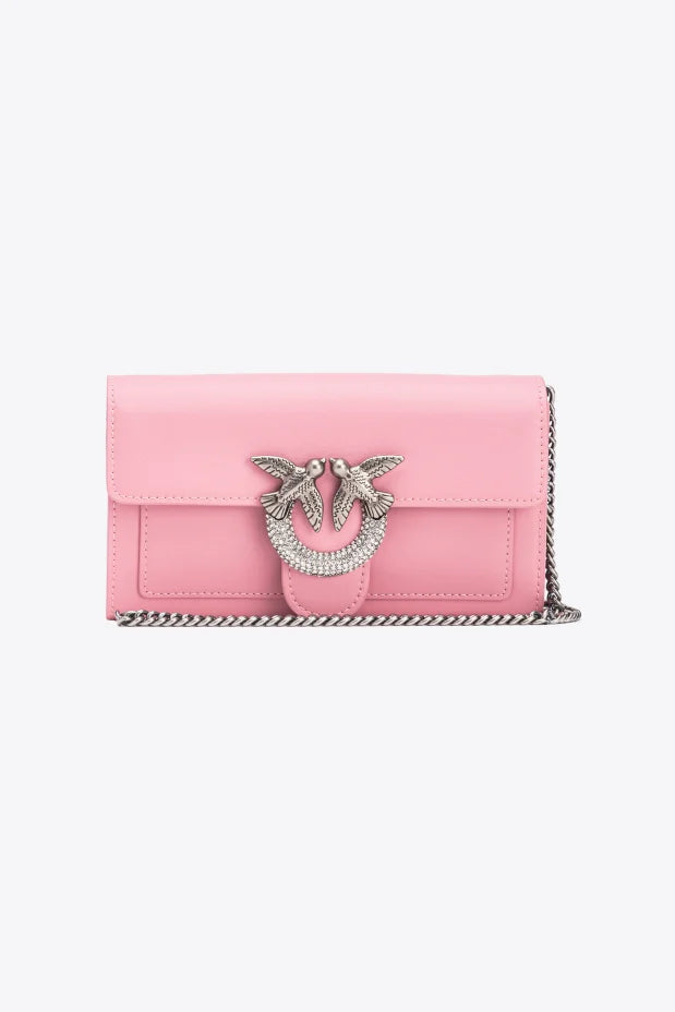 Pinko LOVE ONE WALLET C VITELLO SETA LOVE ONE WALLET C VITELLO SETA JEWEL BUCK