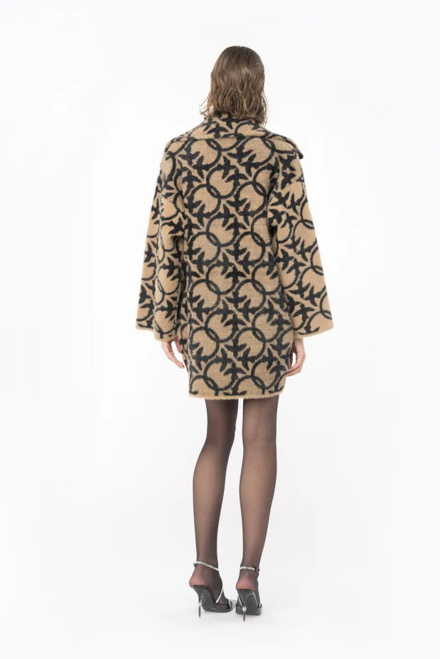 Pinko TORO CAPPOTTO SIMILPELLICCIA