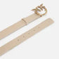 Pinko  LOVE BERRY H3 BELT.LOW VITELLO FW25