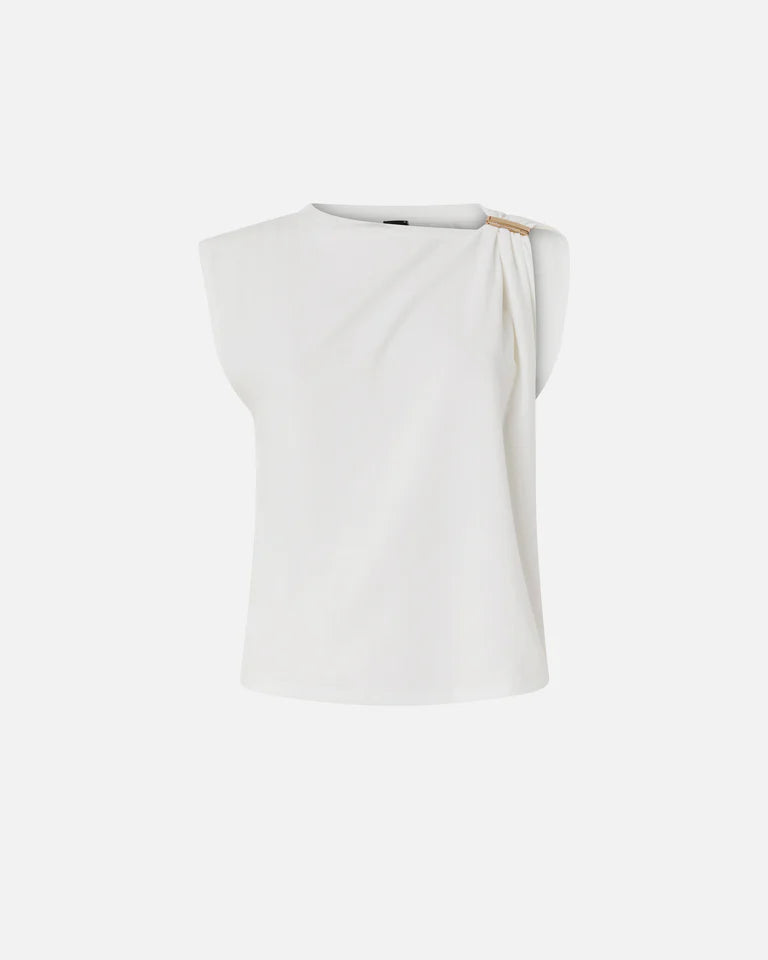 Pinko  MELODY MAGLIA JERSEY COTONE STRETCH SS26