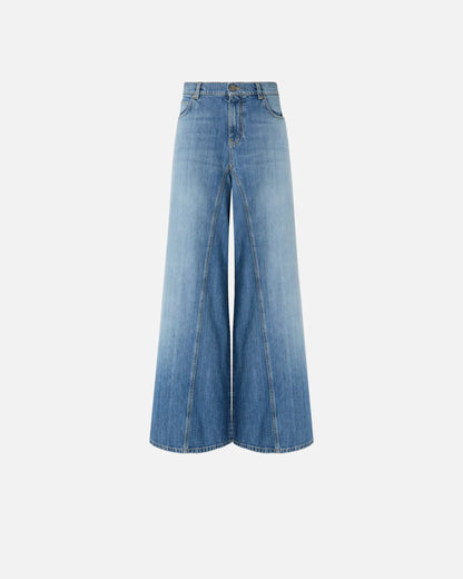Pinko  WINONA WIDE LEG MEDIUM WAVE DENIM SS26