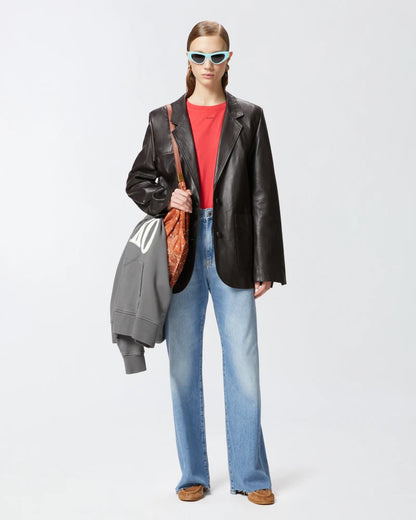 Pinko  WANDA WIDE LEG DENIM SOFT TOUCH 25