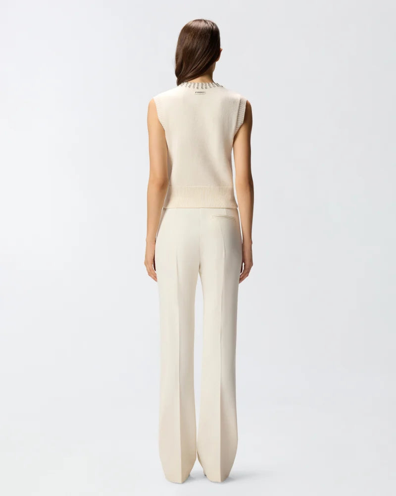 Pinko  PONZIANE GILET MAXI RIB LANA N FW25