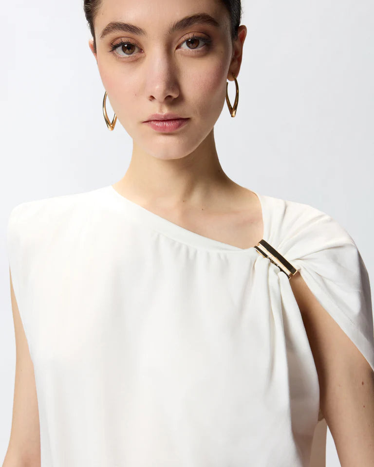 Pinko  MELODY MAGLIA JERSEY COTONE STRETCH SS26