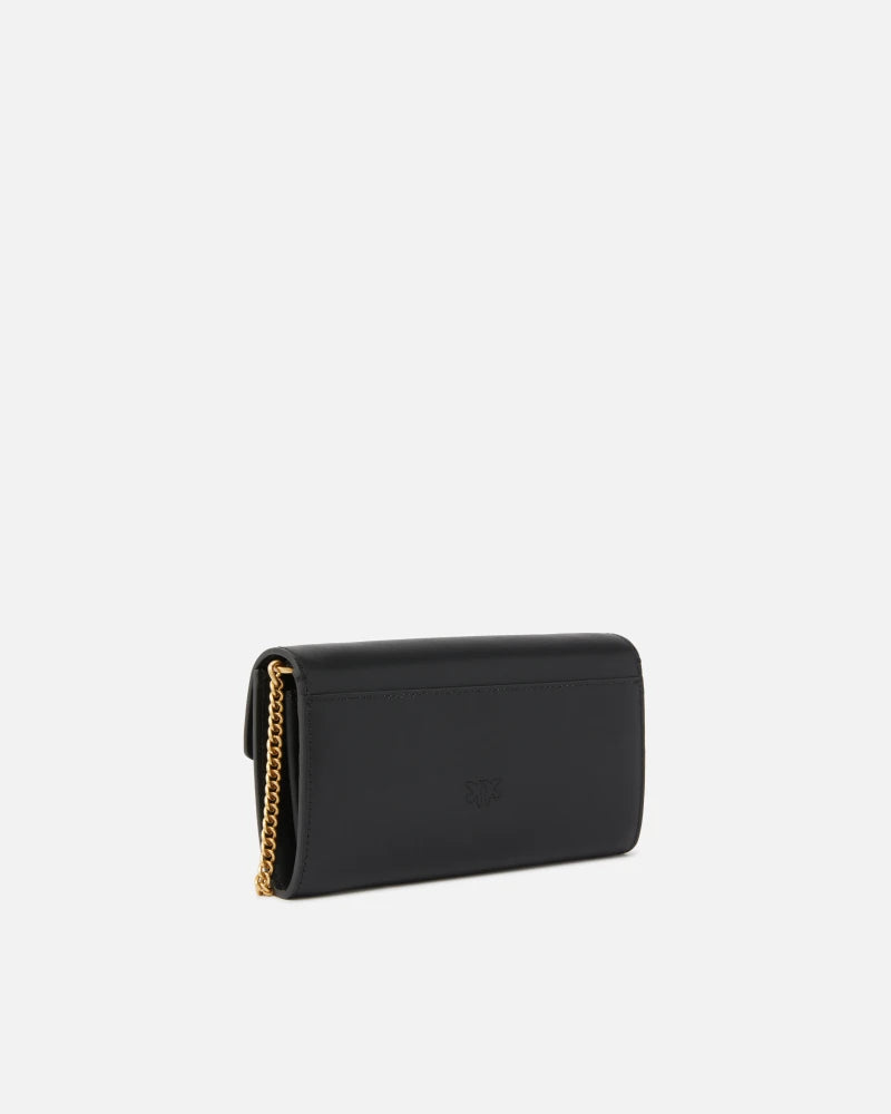 Pinko  LOVE ONE WALLET C VITELLO SETAETA FW25