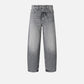 Pinko  ESTELLE EGG MOONLIGHT GRAY DENIM FW25