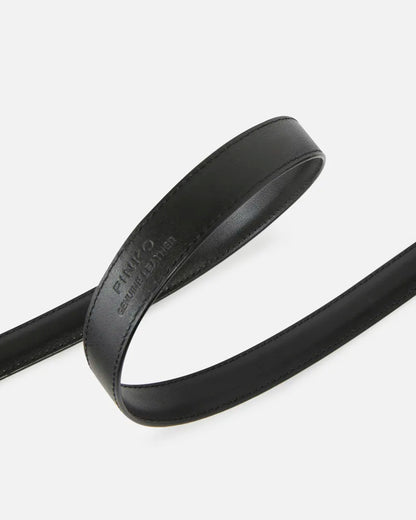 PINKO  LOVE BERRY H2 BELT VITELLO SETA 25